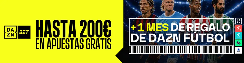 daznbet bono bienvenida